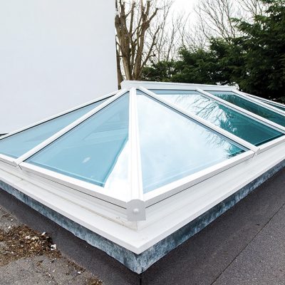 White Roof Lantern