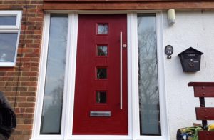 red-entrance-door